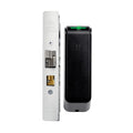 Adams Rite DL100-4201H-IPS-628 DL100 Series Aperio Wireless Deadlatch with Card Reader, 1-1/2" Backset, Clear Anodized