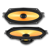 Diamond Audio DMDX410 4"x10" DMDX Series 2-Way Concentric Coaxial Speakers (Pair)