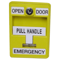 Dortronics 6510/YL-S35 Emergency Pull Station, 2-Switch, SPDT, Yellow