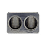 Dual 1/0-GA to 1/0-GA Amp Input Reducers with Offset Stub - detail view | Silarius