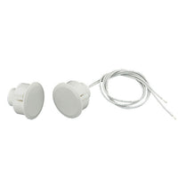 Radionix ISN-CSD80-W Compact Contact with Standard Magnet 1", Stubby, 10-Pack, White