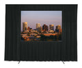 Da-Lite 36633 Drapery Kit for Fast-Fold Truss Projection Screen, 102" x 172", Black