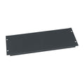Middle Atlantic EB3 Blank Rack Panel, Flat, Flanged, Steel, 3U RMS Black Powder Coat