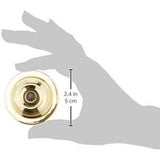 Edwards Signaling 600 Push Button, Solid Brass
