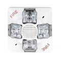 Edwards Signaling WGSVWA Outdoor LED Speaker Strobe, White Housing
