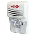 Kidde EG1AVWF Genesis LED EG1 Compact Wall Horn/Strobe, 15-75cd, FIRE Marking, White