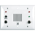 EEI 900-555 Staff/Patient Station, Push Button and Call Jack, LED Indicators, 3-Gang Mount, White