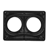 Universal Overhead Flat Mount Pod For Two 6.5" Speakers - Great for ATVs, UTVs, Golf Carts, Boats - detail view | Silarius