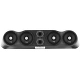 35' High Density ABS Universal Speakers Enclosure 4 X 6.5' and 2 x 3' Tweeters - rear view | Silarius
