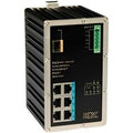 KBC Networks ESUGS6-P1-L-B 7-Port Unmanaged Industrial Gigabit Ethernet Switch, (6) 10/100/1000 Copper Ports and (1) Gigabit SFP Port