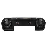 Dodge Ram Down Firing Subwoofer Enclosure with Dream LED Light, Amplifier and Wiring Kit - rear view | Silarius