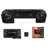Dodge Ram Down Firing Subwoofer Enclosure with Dream LED Light, Amplifier and Wiring Kit - front view | Silarius