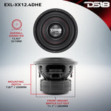 EXL XX 12' High Excursion Subwoofer 2000 Watts Rms DVC 4-Ohm - detail view | Silarius