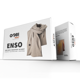 Enso Heated Scarf - Fashion Meets Function - detail view | Silarius