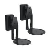 Sanus WSWME12-B2 Adjustable Speaker Wall Mounts for Sonos Era 100 - Pair (Black)