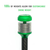Weighted Extension for Carbon DriVR Elite and Elite Mini - rear view | Silarius
