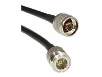 AccelTex ATS-00373 195 Series Cable Assembly, N-Style Plug to N-Style Plug, 1 ft