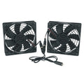 Middle Atlantic FAN2-DC DC Fan Kit, 138 CFM, 4.5' DC Fans