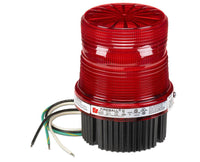 Federal Signal FB2PST Fireball Surface Mount Security Strobe Light, 120VDC, Red