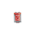 Federal Signal PSEMSC-R Pull Station with Sounder and Cover, 'EMERGENCY' Text, Red
