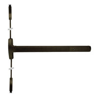 Falcon MEL-24-V-EO-313-3'-RHR-3788-21 Vertical Rod Exit Device with Motorized Electric Latch Retraction, Dark Bronze