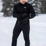 FlexCore Men's Heated Base Layer Pants - Gobi Heat - Dual Control - detail view | Silarius