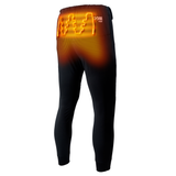 FlexCore Men's Heated Base Layer Pants - Gobi Heat - Dual Control - side view | Silarius