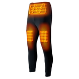 FlexCore Men's Heated Base Layer Pants - Gobi Heat - Dual Control - front view | Silarius