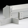 Da-Lite 77027 Floating Mounting Bracket, TAA Compliant, White