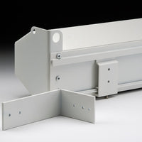 Da-Lite 77027 Floating Mounting Bracket, TAA Compliant, White