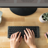 Foldable Keyboard - rear view | Silarius