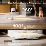 Roborock Qrevo CurvX Robot Vacuum with Multifunctional Dock 3.0 Thermo+ - detail view | Silarius