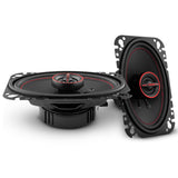 GEN-X 4x6 2-Way Coaxial Speakers 45 Watts Rms 4-Ohm - front view | Silarius