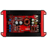 GEN-X Full-Range Class D 2-Channel Amplifier | 2 x 100W RMS @ 4 Ohm - side view | Silarius