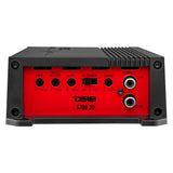 GEN-X Full-Range Class D 2-Channel Amplifier | 2 x 100W RMS @ 4 Ohm - rear view | Silarius
