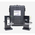 Paxton 900-695-US PaxLock Pro US Demonstration Kit, 2x Demo Stands- Mortise and Latch, Standalone Token Pack(x2 Tokens), Batteries