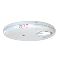 Kidde GCHFRF-S7VMCH High Fidelity Ceiling Speaker-Strobe, Red, "FIRE" Marking, Selectable Candela, 70V, Selectable Wattage