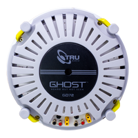 TruAudio GD72 Ghost 7" Dual Voice Coil In-ceiling, TruGrip™ Toolless Design, White Poly Woofer with Quick Connect™. Rough-in Ring: RC-879