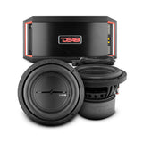 Bass Package - Pair of 6.5' Subwoofer ZXI6.2D and Amplifier GEN-X1200.1 - front view | Silarius