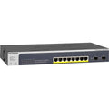 Netgear GS510TPP 8-Port Gigabit Ethernet High-Power PoE+ Smart Switch with Dedicated SFP Ports (190W)