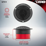 3" Die Cast Compression Neodymium Super Bullet Tweeter 1" Titanium | 120W RMS 4-Ohm - detail view | Silarius