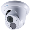 GeoVision GV-EBD8800 AI 8MP H.265 Super Low Lux WDR Pro IR Turret IP Camera, 2.8mm Lens, White