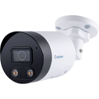 GeoVision GV-TBL8804 8MP H.265 Super Low Lux WDR Pro IR Bullet IP Camera, 4mm Fixed Lens, White