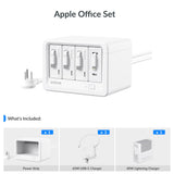 Gitryin Desktop Charging Station 12-in-1 (65W Combo) - detail view | Silarius