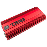 HOOLIGAN KO Red 1-Channel Amplifier with Voltmeter 10000 Watts Rms @ 1-Ohm Made In Korea - detail view | Silarius