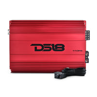 HOOLIGAN KO Full Range Class D 4-Channel Amplifier 4 x 300 Watts Rms @ 4-Ohm Made In Korea - front view | Silarius