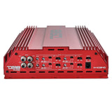 HOOLIGAN KO Full Range Class D 4-Channel Amplifier 4 x 300 Watts Rms @ 4-Ohm Made In Korea - rear view | Silarius