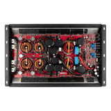 HOOLIGAN KO 1-Channel Amplifier with Voltmeter 5000 Watts Rms @ 1-Ohm Made In Korea - side view | Silarius