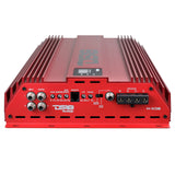 HOOLIGAN KO 1-Channel Amplifier with Voltmeter 8000 Watts Rms @ 1-Ohm Made In Korea - rear view | Silarius