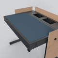 Heckler H922-4179 4U Deskpad - Smokey Blue